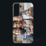 Funda Para Samsung Galaxy S22  Elegante mejor guión de papá<br><div class="desc">Elegante Mejor Guión De Papá De La Historia Foto Samsung Galaxy S22  Funda.</div>