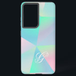 Funda Para Samsung Galaxy S21 Ultra Elegante moderno inicial<br><div class="desc">Elegante Moderno Monogramado inicial Samsung Galaxy S21 Fundas,  Fundas S8 y estuche para iPhone / iPad</div>