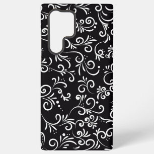 Funda Para Samsung Galaxy S22 Ultra Elegante ornamental negro agradable