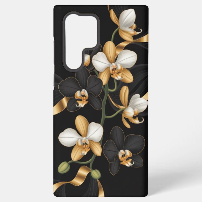 Funda Para Samsung Galaxy Elegante Orquídea Blossom 02 (Reverso )