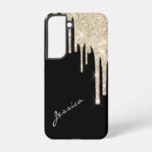 Funda Para Samsung Galaxy S22 Elige tu Color Estrella Brillo Plateado Brillo Got
