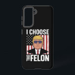 Funda Para Samsung Galaxy S21 Elijo El Patriota Republicano Felon Trump 2024<br><div class="desc">Elijo El Patriota Republicano Felon Trump 2024</div>