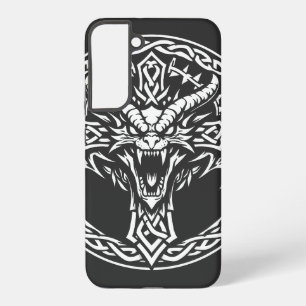 Funda Para Samsung Galaxy S22+ Emblema de Dragón Celta de BurnsInHell