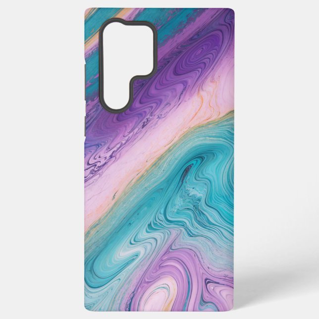 Funda Para Samsung Galaxy Enchanting Marbled Phone Case (Reverso )