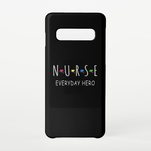 Funda Para Samsung Galaxy Enfermero diario héroe (Reverso)