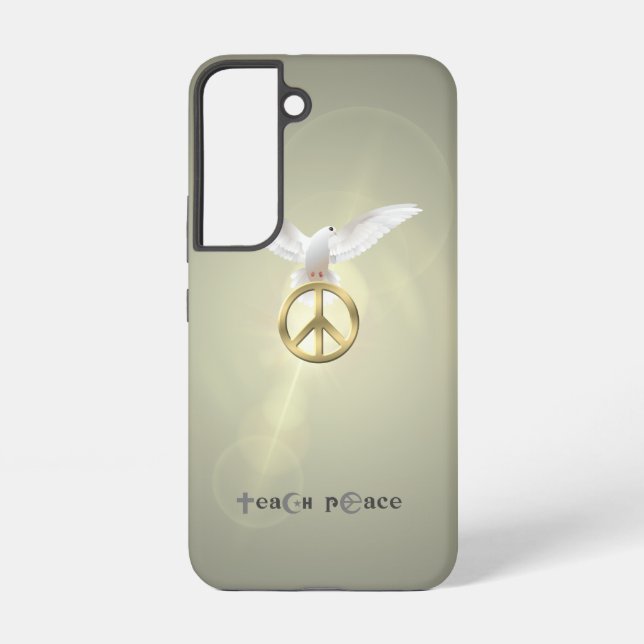 Funda Para Samsung Galaxy Enseña Paz | (Reverso )