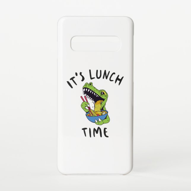 Funda Para Samsung Galaxy Es hora de comer (Reverso)