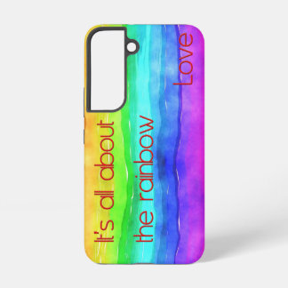 Funda Para Samsung Galaxy S22 Es Todo Sobre El Amor Arcoíris 03