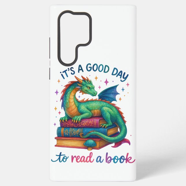 Funda Para Samsung Galaxy Es un buen día para leer un libro (Reverso )