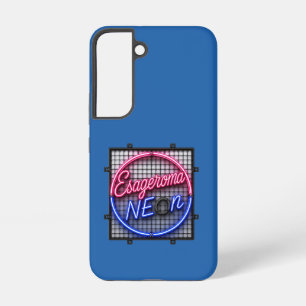 Funda Para Samsung Galaxy S22 Esageroma Neon - Diseño Retro Synthwave de los 80