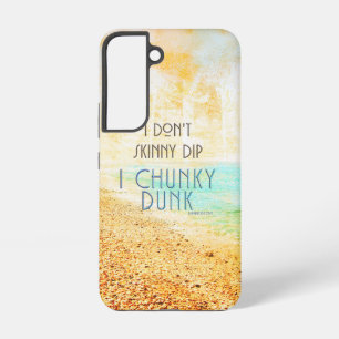 Funda Para Samsung Galaxy S22 Escena de playa idílica y cálida de SlipperyJoe ca