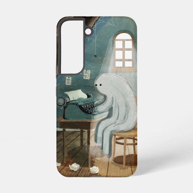Funda Para Samsung Galaxy Escritor fantasma (Reverso )