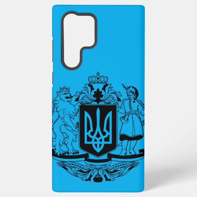 Funda Para Samsung Galaxy Escudo de armas mayor de Ucrania (Reverso )