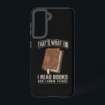 Funda Para Samsung Galaxy S21 Eso es lo que hago, leo libros y sé cosas<br><div class="desc">Eso es lo que hago,  leo libros y sé cosas</div>