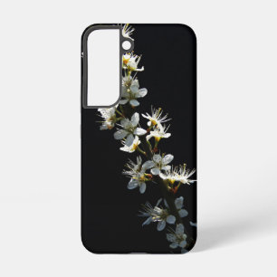 Funda Para Samsung Galaxy S22 Espalda de Hawthorn Flowers