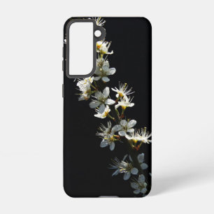 Funda Para Samsung Galaxy S21 Espalda de Hawthorn Flowers