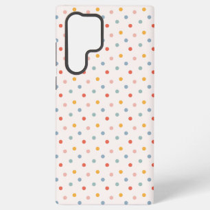 Funda Para Samsung Galaxy S22 Ultra Especificación de Terrazzo Silenciada con Lunares