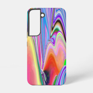 Funda Para Samsung Galaxy S22 Espíritu de brisa de verano, arte de arcoíris abst