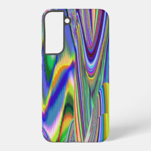 Funda Para Samsung Galaxy S22+ Espíritu de brisa de verano, arte de arcoíris abst