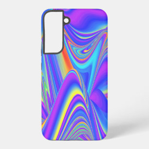 Funda Para Samsung Galaxy S22+ Espíritu de brisa de verano, arte de arcoíris abst