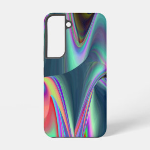 Funda Para Samsung Galaxy S22 Espíritu de brisa de verano, arte de arcoíris abst