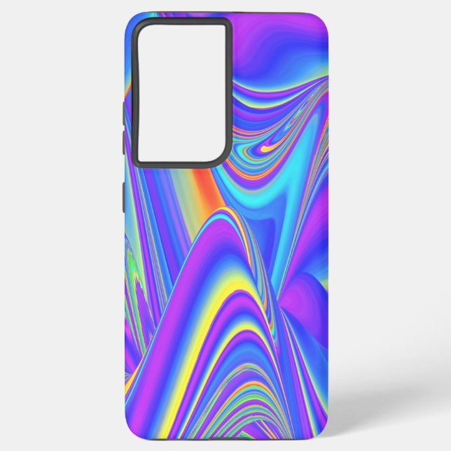 Funda Para Samsung Galaxy Espíritu de la brisa de verano , Resumen del arte  (Reverso )