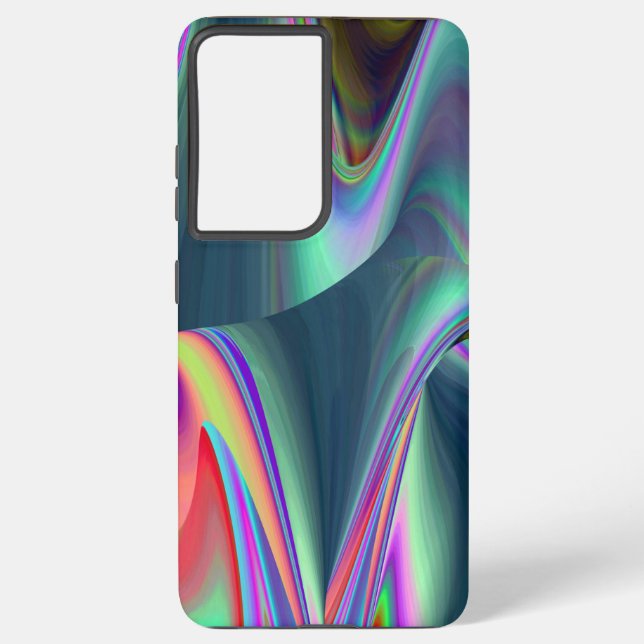 Funda Para Samsung Galaxy Espíritu de la brisa de verano , Resumen del arte  (Reverso )