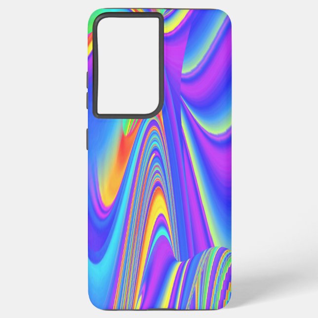 Funda Para Samsung Galaxy Espíritu de la brisa de verano , Resumen del arte  (Reverso )