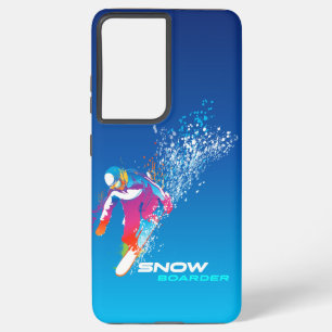 Funda Para Samsung Galaxy S21 Ultra Esquí sobre tabla  