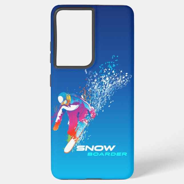 Funda Para Samsung Galaxy Esquí sobre tabla | (Reverso )