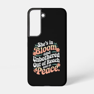 Funda Para Samsung Galaxy S22 Está en flor y sin molestias fuera de alcance y
