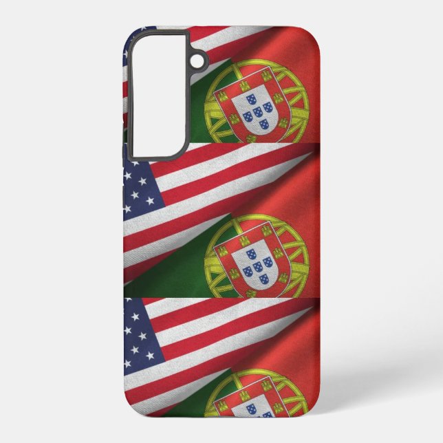 Funda Para Samsung Galaxy Estadounidense de Portugal (Reverso )
