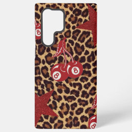 Funda Para Samsung Galaxy S22 Ultra estampado de leopardo 