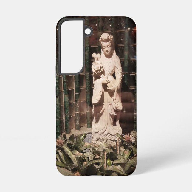 Funda Para Samsung Galaxy Estatua de Kwan Yin (Reverso )