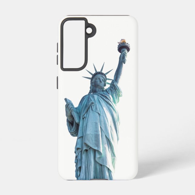 Funda Para Samsung Galaxy Estatua de la libertad (Reverso )