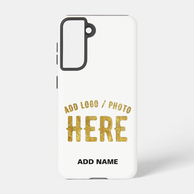 FUNDA PARA SAMSUNG GALAXY ESTILO MODERNO PERSONALIZABLE BLANCO VERIFICADO DE (Reverso )