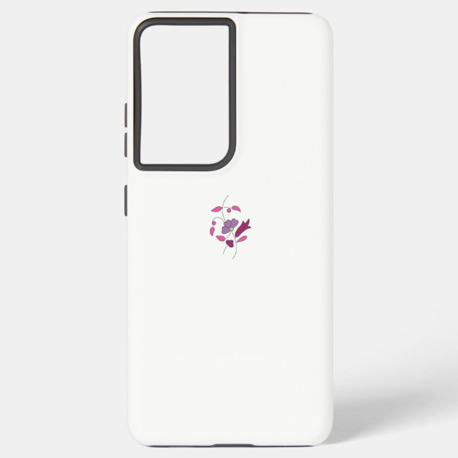 Funda Para Samsung Galaxy Estilo Ndrrmc, Púrpura Suave, Jazzberry Jam (Reverso )