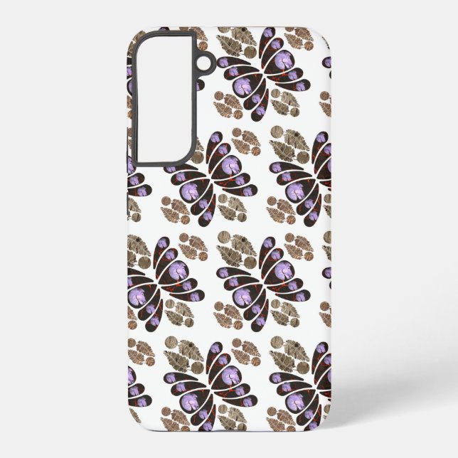 Funda Para Samsung Galaxy estilo refulgente (Reverso )