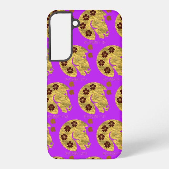 Funda Para Samsung Galaxy estilo resplandeciente (Reverso )