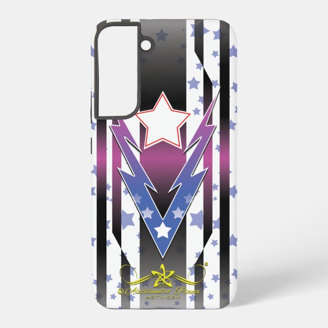 Funda Para Samsung Galaxy Estrellas de trueno (Reverso )