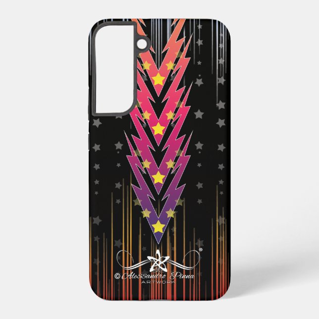 Funda Para Samsung Galaxy Estrellas de trueno (Reverso )