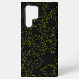 Funda Para Samsung Galaxy S22 Ultra Estrellas, Estrellas, Estrellas - Verde Lima