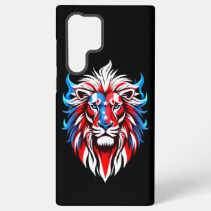 Funda Para Samsung Galaxy S22 Ultra Estrellas Rayas y Rugido 