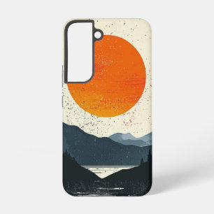 Funda Para Samsung Galaxy S22 Estuche Amber Ridge Silhouette Phone