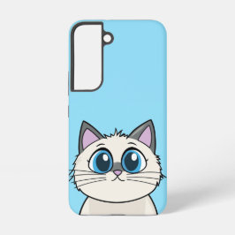 Funda Para Samsung Galaxy S22 Estuche Cute Ragdoll Phone