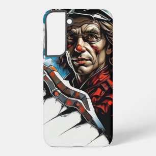 Funda Para Samsung Galaxy S22+ Estuche Cyberpunk Clown Phone