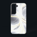 Funda Para Samsung Galaxy S22 Estuche de teléfono abstracto de árbol de energía<br><div class="desc">Envuelve tu teléfono en un escudo de energía cósmica y profunda belleza con este impresionante estuche de teléfono duro. Con un árbol abstracto de energía brillante sobre un fondo oscuro dramático, este diseño es una verdadera declaración. Las ramas intrincadas irradian luz blanca y dorada brillante, evocando el poder crudo del...</div>