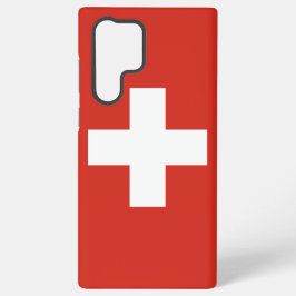 Funda Para Samsung Galaxy S22 Ultra Estuche de teléfono de bandera de Suiza