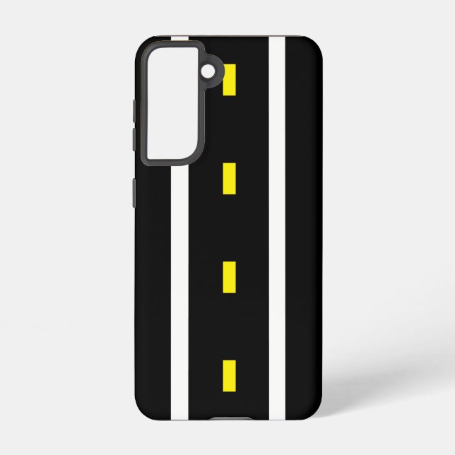 Funda Para Samsung Galaxy Estuche de teléfono de dos vías (blanco y negro) (Reverso )
