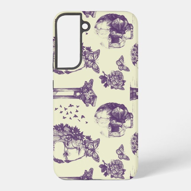 Funda Para Samsung Galaxy Estuche de teléfono de ilusión óptica (Reverso )